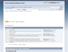 Tablet Screenshot of foro.doctordeseo.com